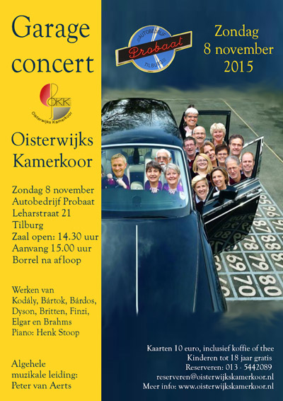 concert Oisterwijks Kamerkoor