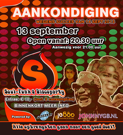 Soulparty 13 September