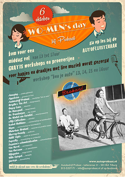 Wo-men's day op 6 Oktober